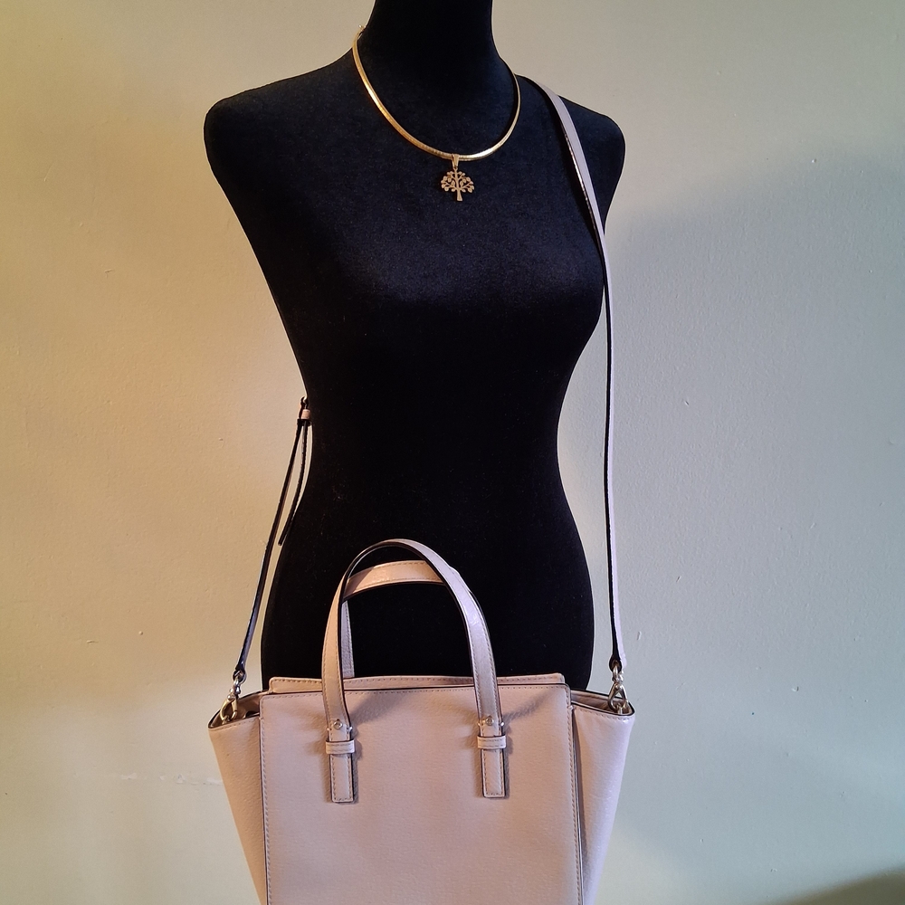 kate spade Blush Pink Leather Crossbody Tote